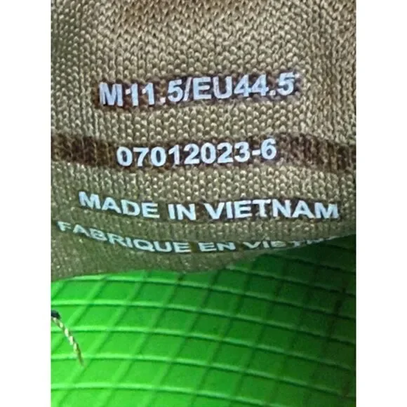 OOFOS OOMG Sport LS Low Shoes Men’s 11.5 Tactical Green Recovery Sneakers Cushio - Picture 6 of 11